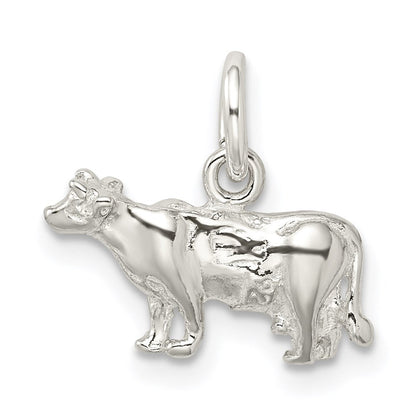 Sterlingsilber Cow Charm