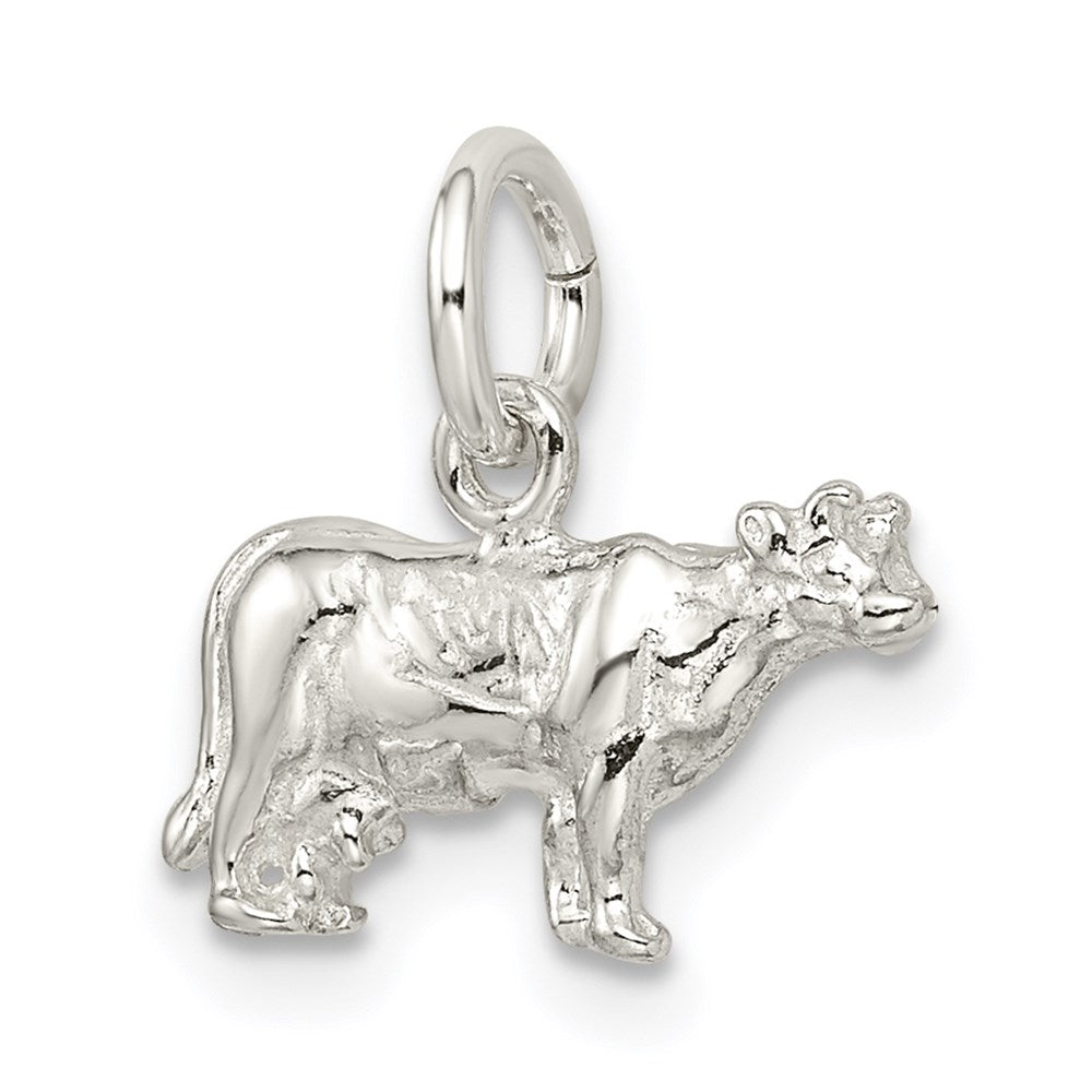 Sterlingsilber Cow Charm