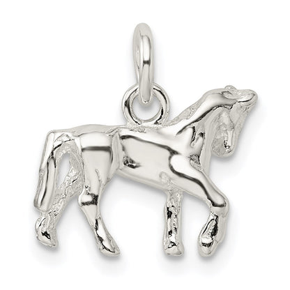 Sterlingsilber Pferd Charm