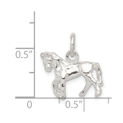 Sterlingsilber Pferd Charm