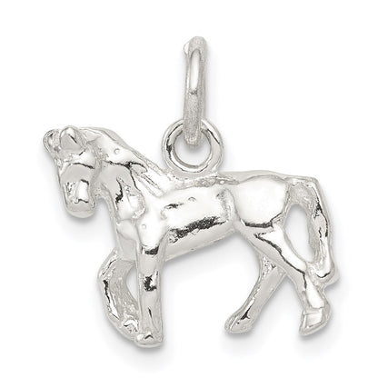 Sterlingsilber Pferd Charm