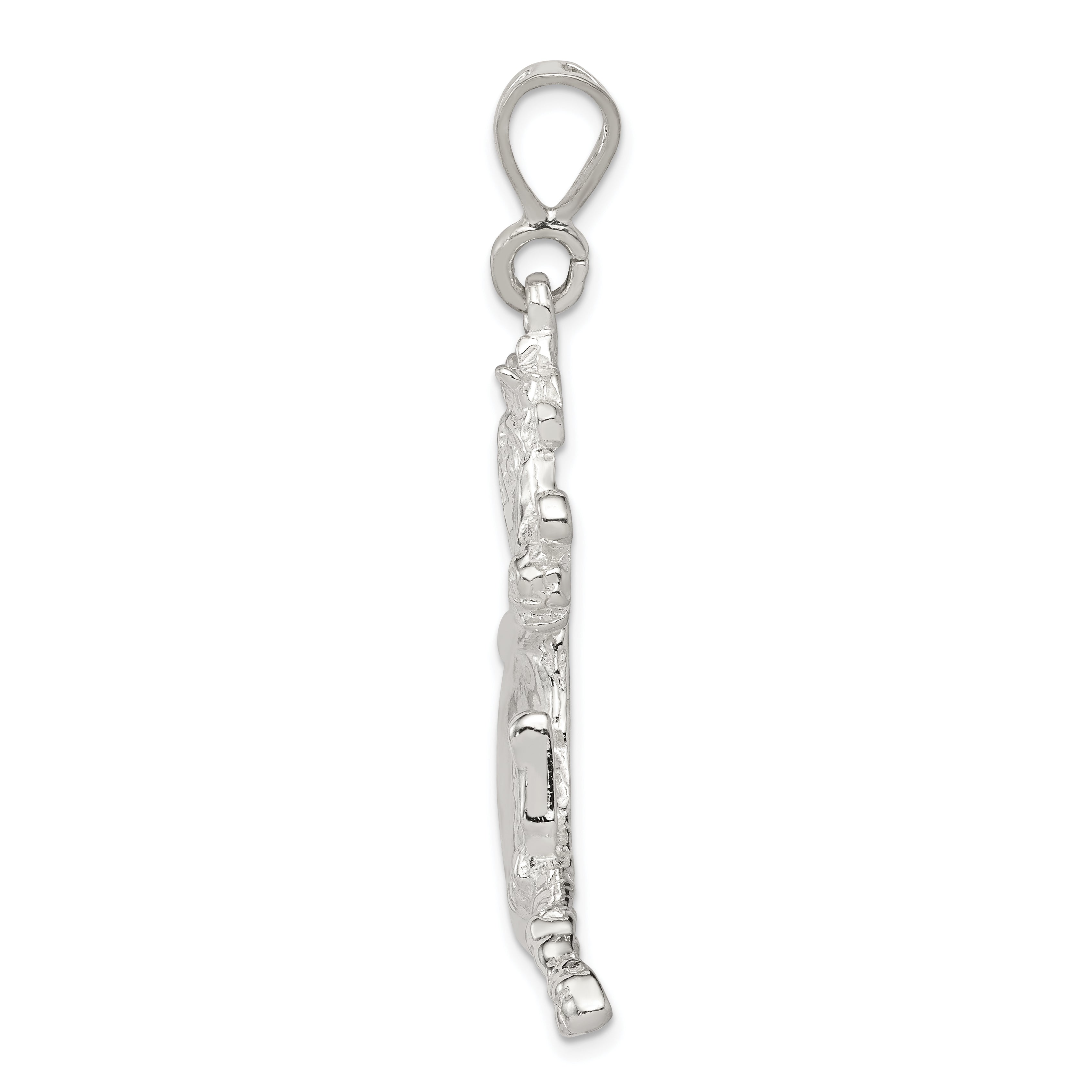 Sterlingsilber Pferd Charm