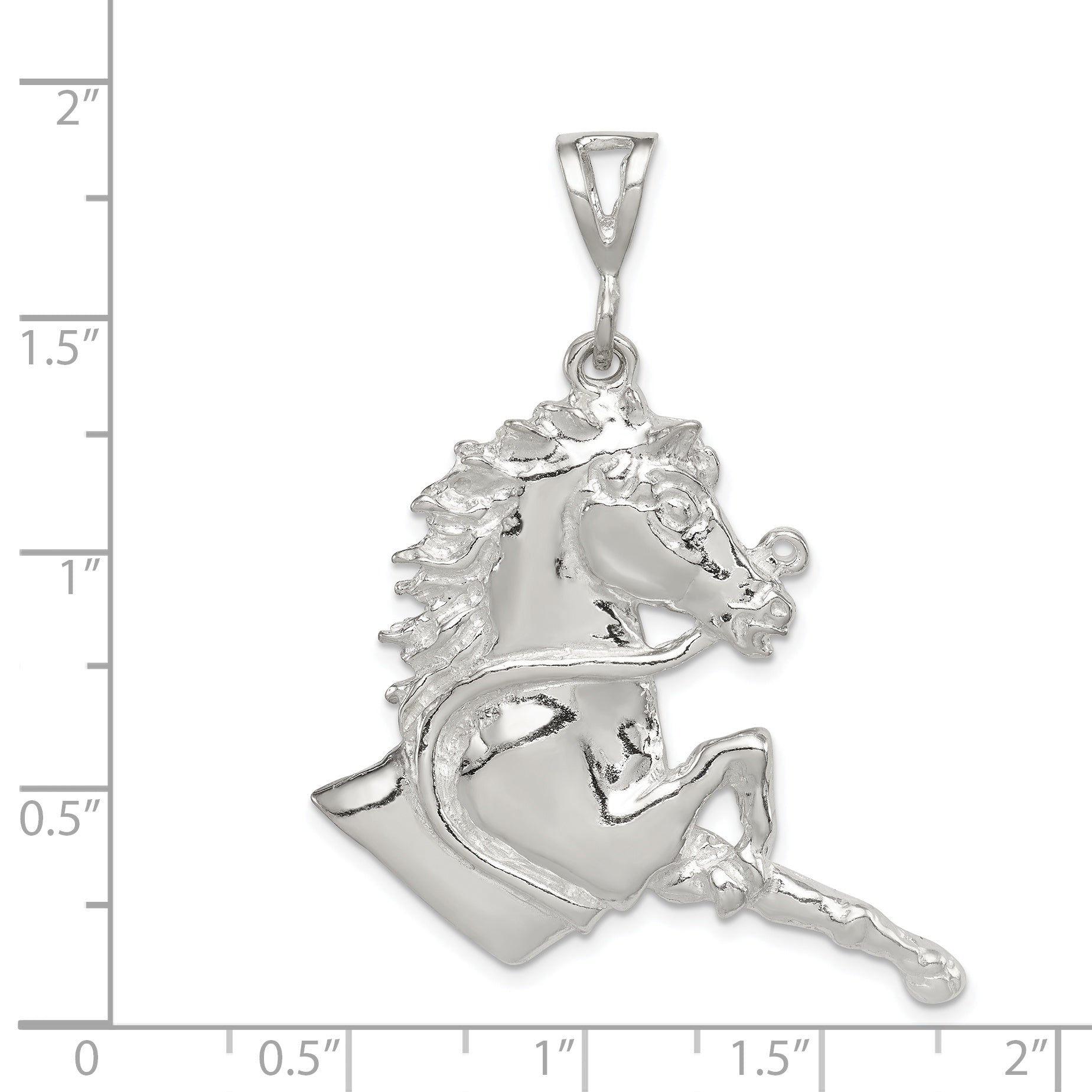 Sterlingsilber Pferd Charm