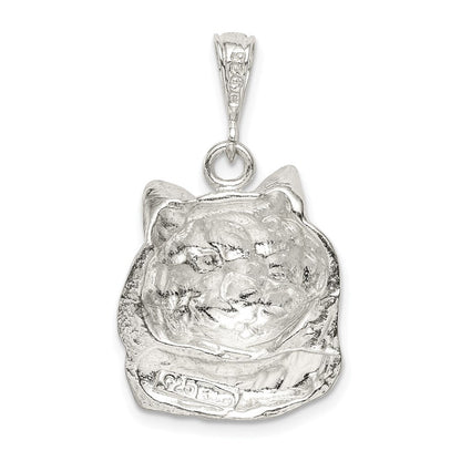 Sterlingsilber Katze Charm