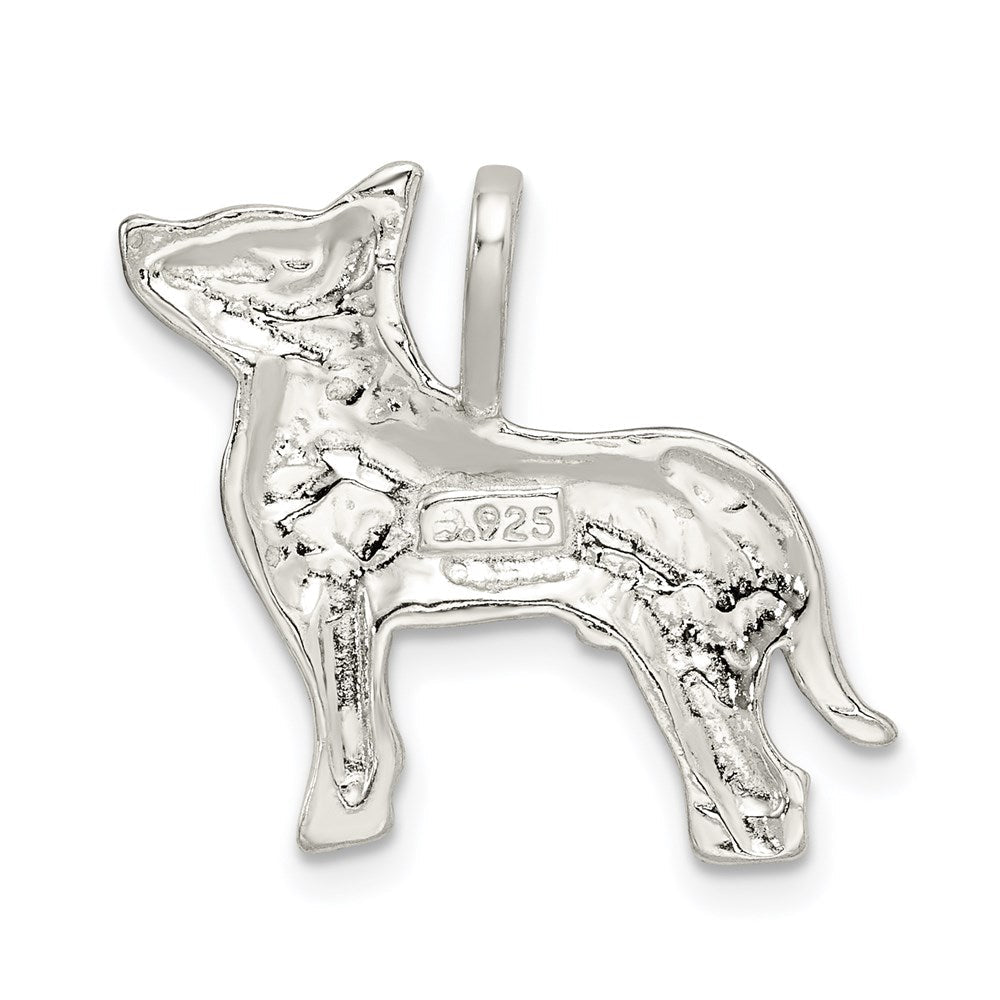 Sterlingsilber Hund Charm