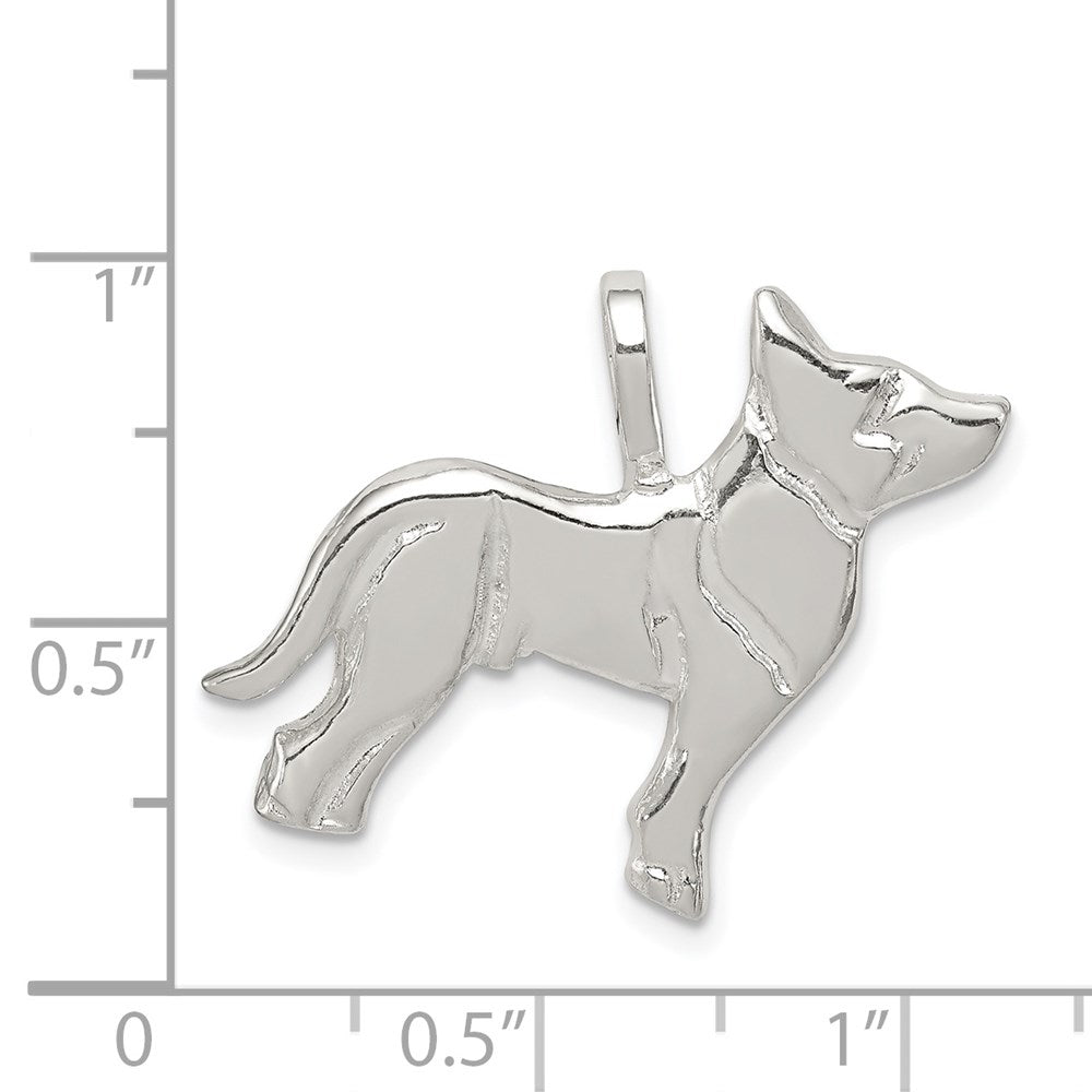 Sterlingsilber Hund Charm