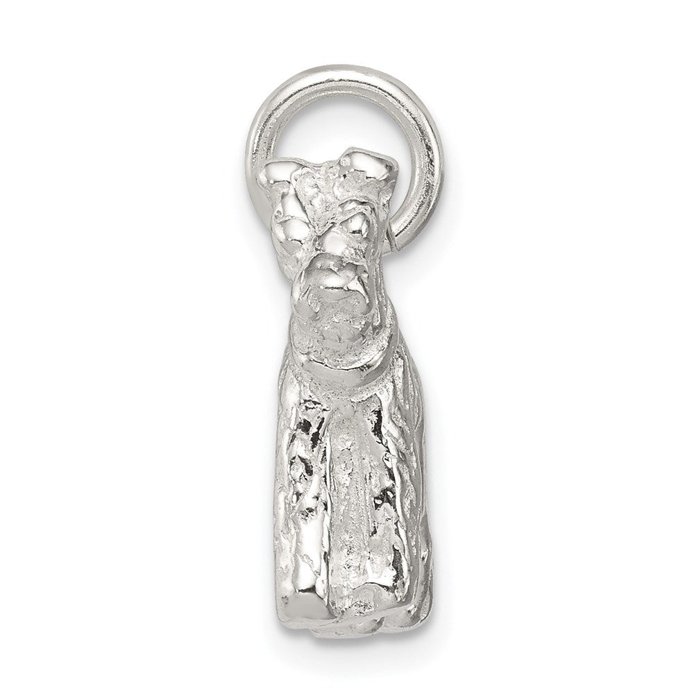 Sterlingsilber Schnauzer Charm
