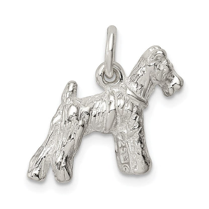 Sterlingsilber Schnauzer Charm
