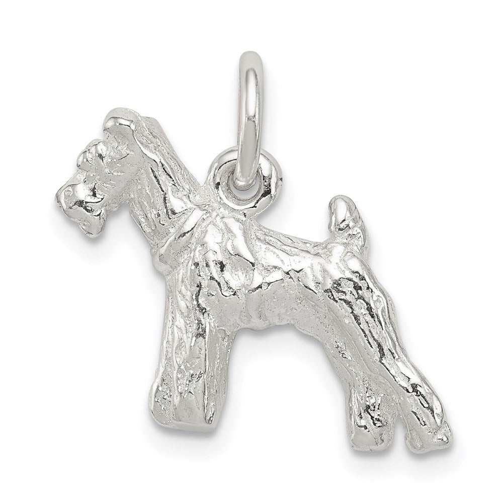 Sterlingsilber Schnauzer Charm