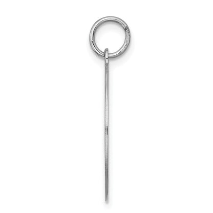 Sterlingsilber Rhodiniert Cocker Spaniel Plättchen Charm