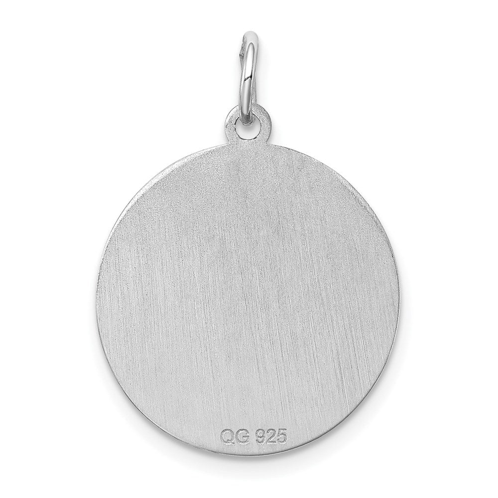 Sterlingsilber Rhodiniert Cocker Spaniel Plättchen Charm