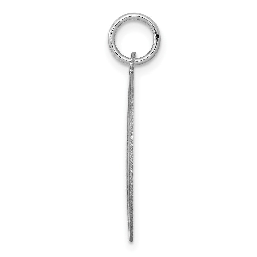 Sterlingsilber Rhodiniert Collie Plättchen Charm