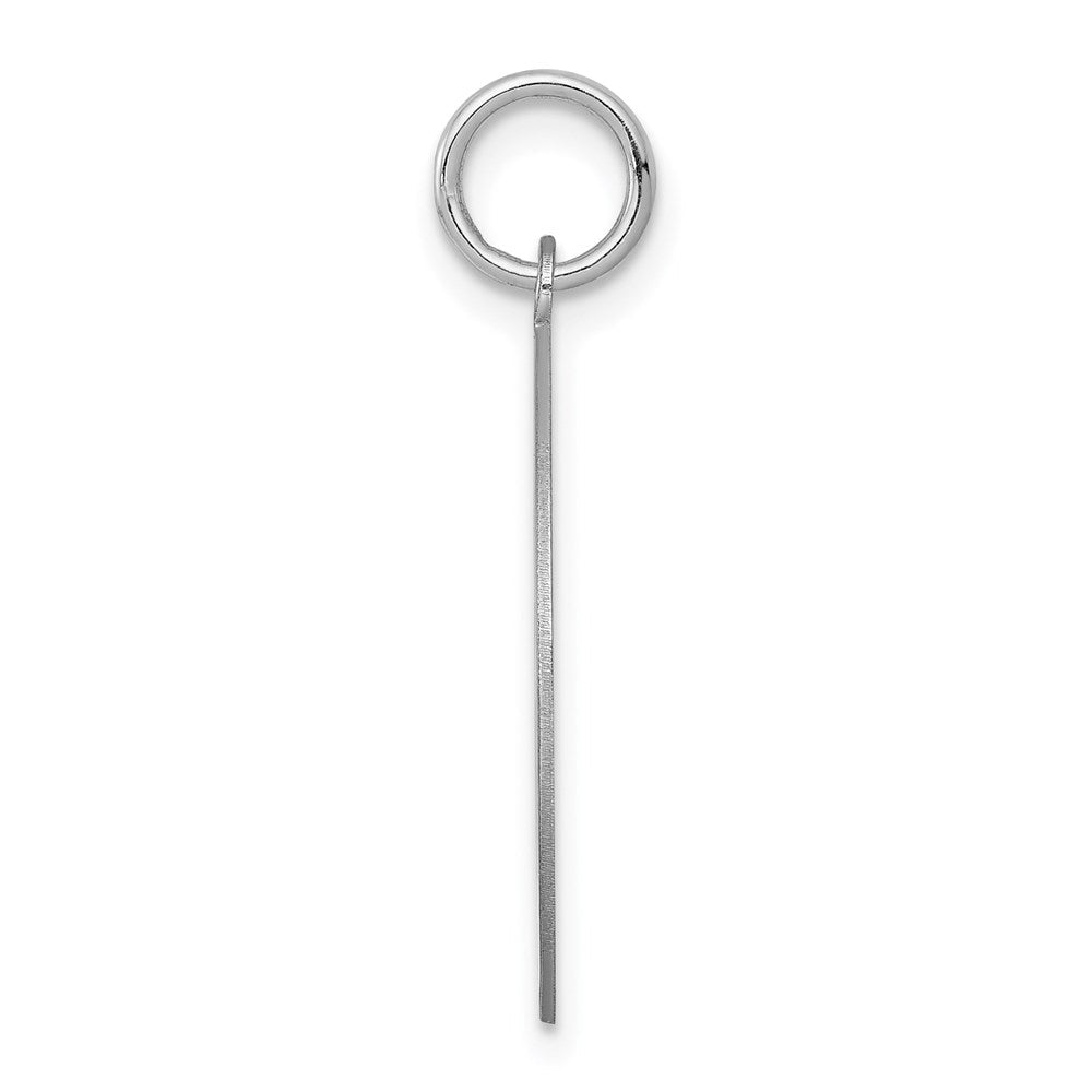 Sterlingsilber Rhodiniert English Springer Plättchen Charm