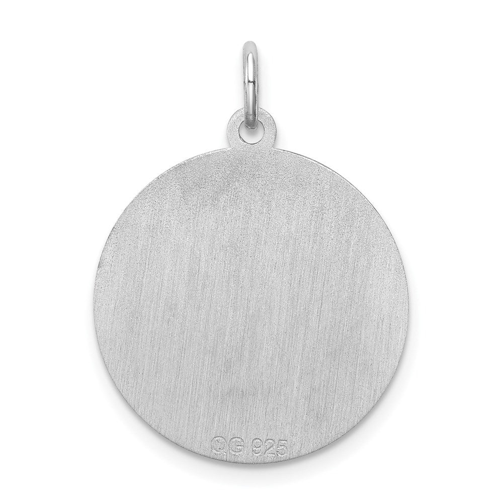 Sterlingsilber Rhodiniert Golden Retriever Plättchen Charm