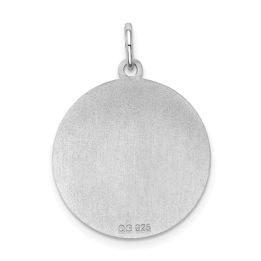 Sterlingsilber Rhodiniert Great Dane Plättchen Charm