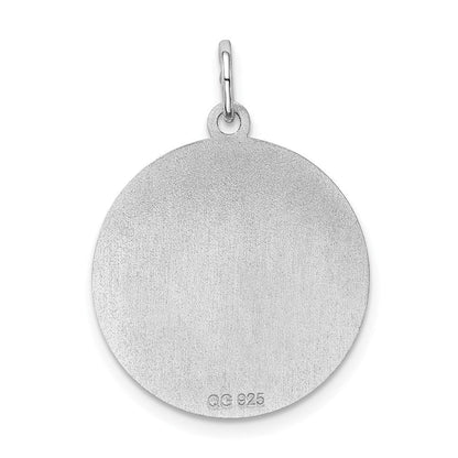 Sterlingsilber Rhodiniert Great Dane Plättchen Charm