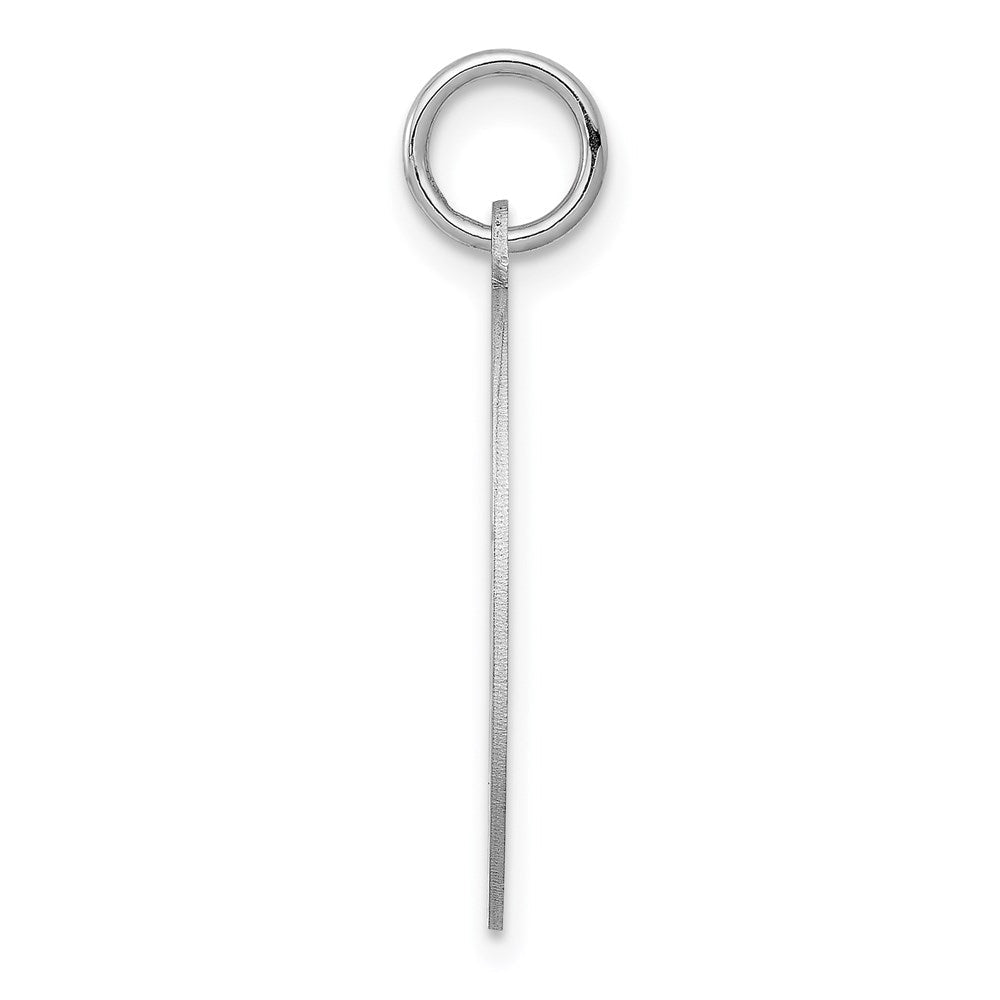 Sterlingsilber Rhodiniert Irish Setter Plättchen Charm
