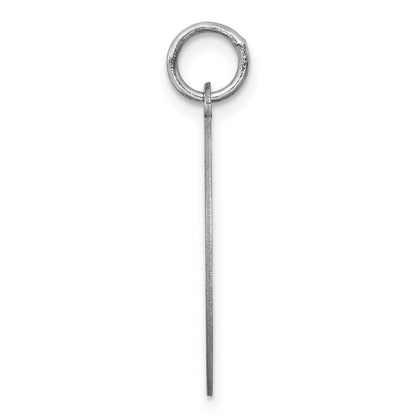 Sterlingsilber Rhodiniert Maltese Plättchen Charm