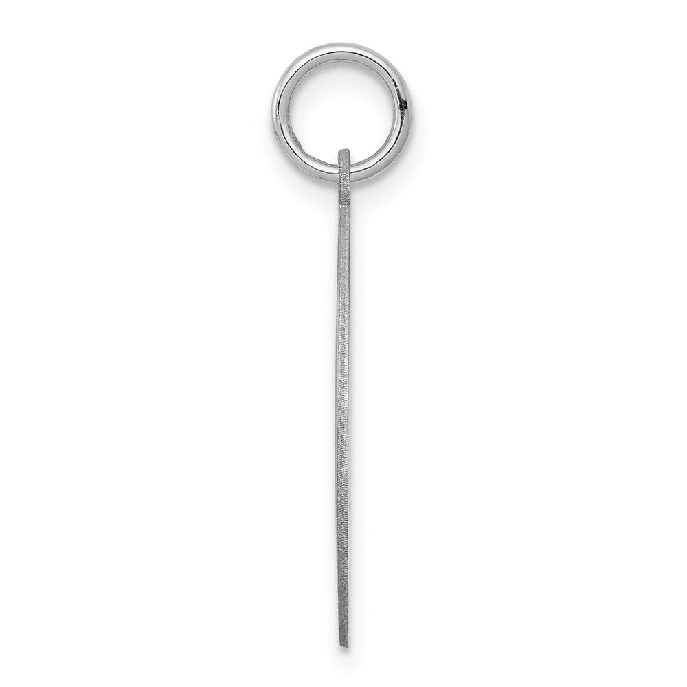 Sterlingsilber Rhodiniert Pomeranian Plättchen Charm
