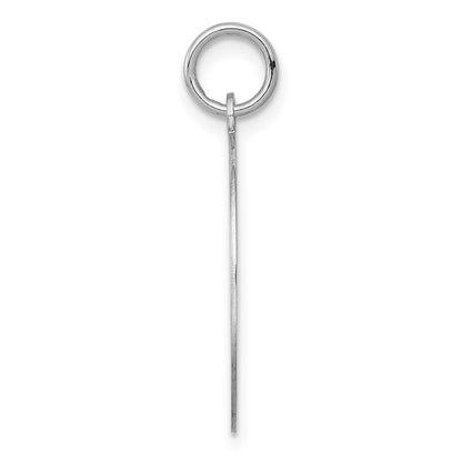 Sterlingsilber Rhodiniert Samoyed Plättchen Charm