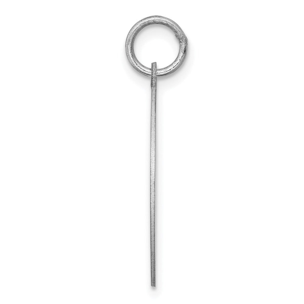 Sterlingsilber Rhodiniert Schipperke Plättchen Charm