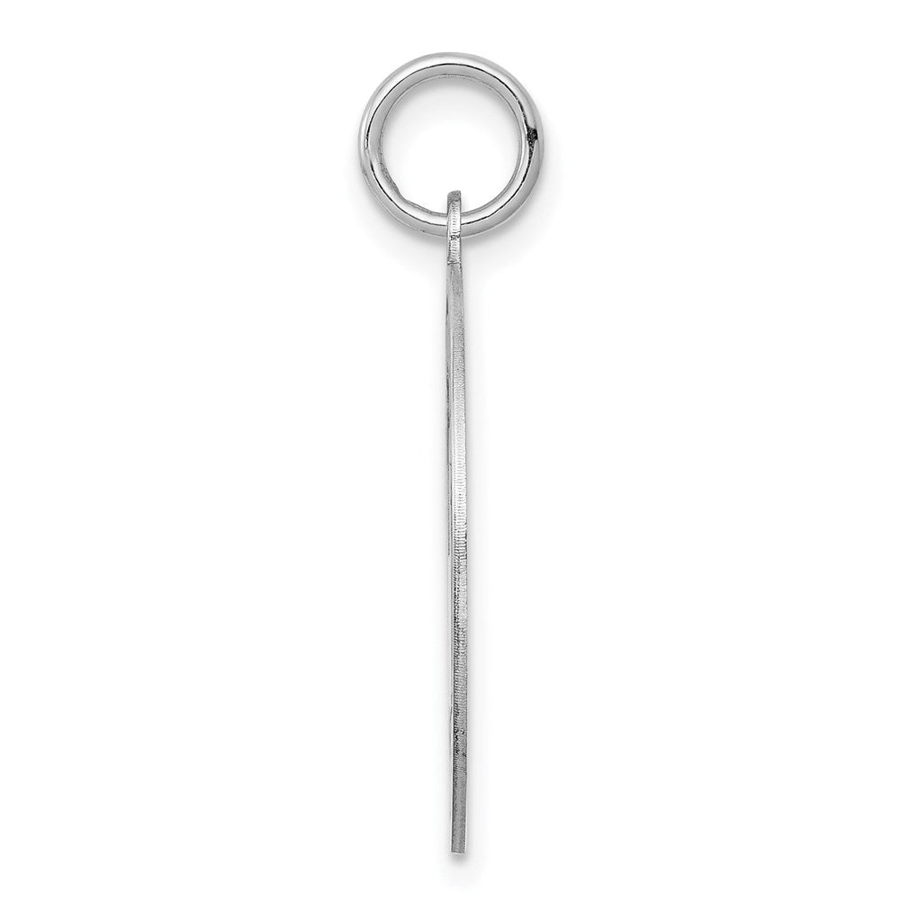 Sterlingsilber Rhodiniert Scottish Terrier Plättchen Charm