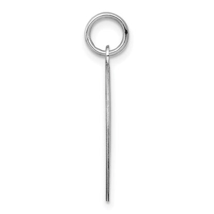 Sterlingsilber Rhodiniert Springer Spaniel Plättchen Charm