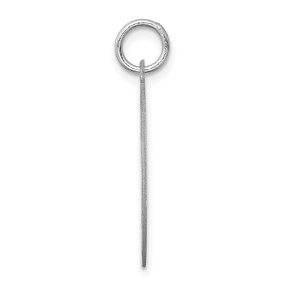 Sterlingsilber Rhodiniert West Highland Terrier Plättchen Charm