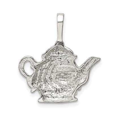 Sterlingsilber Teekanne Charm