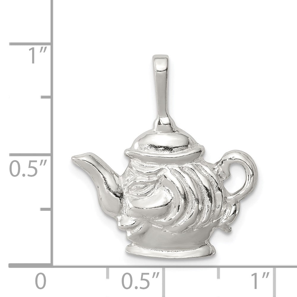 Sterlingsilber Teekanne Charm