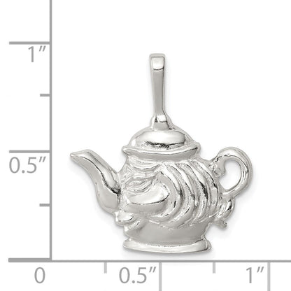 Sterlingsilber Teekanne Charm