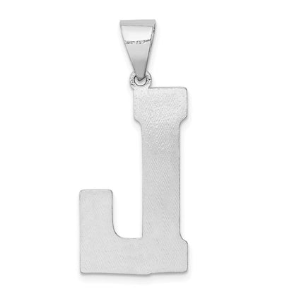 Sterlingsilber Rhodiniert Buchstabe L Initiale Anhänger