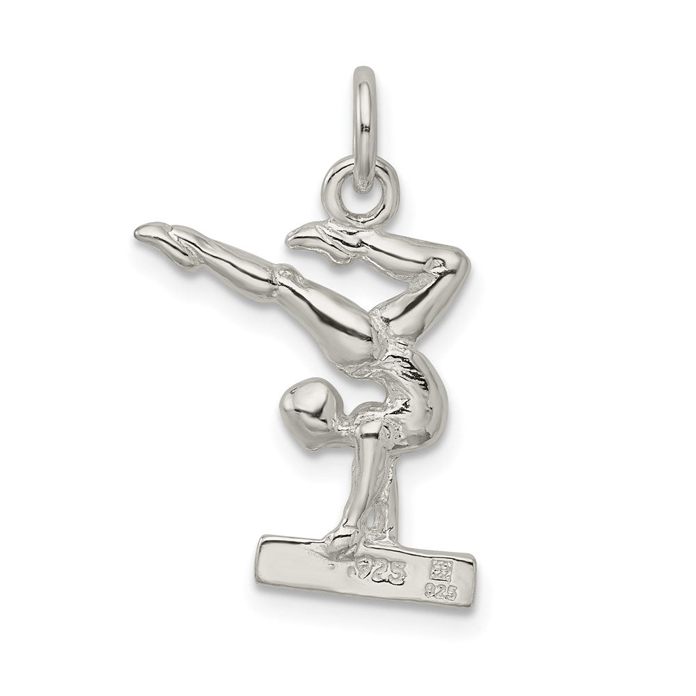 Sterlingsilber Gymnast Charm