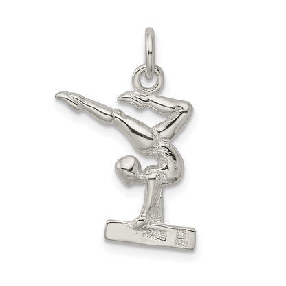 Sterlingsilber Gymnast Charm