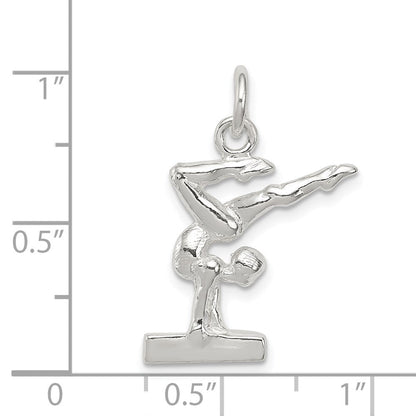 Sterlingsilber Gymnast Charm