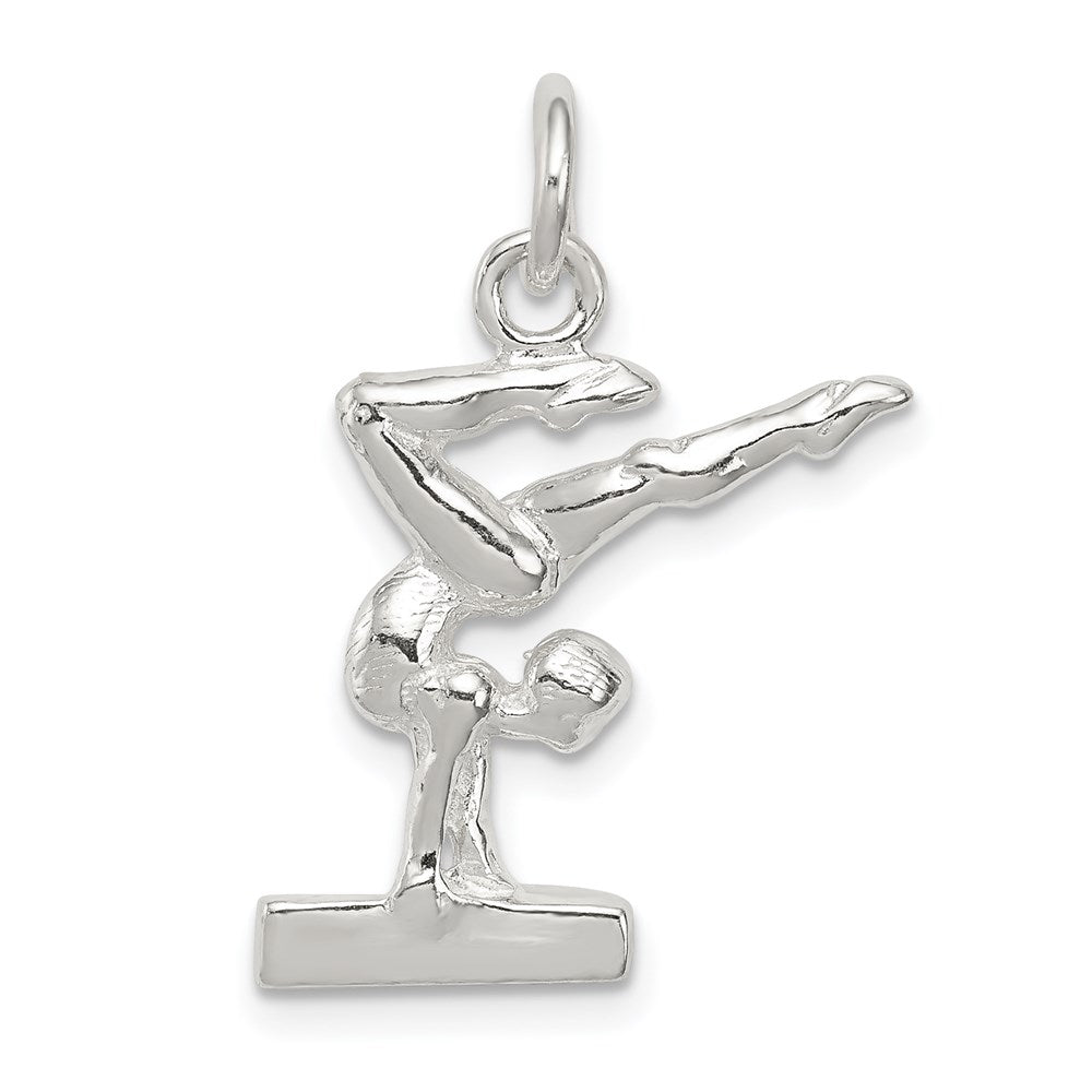 Sterlingsilber Gymnast Charm
