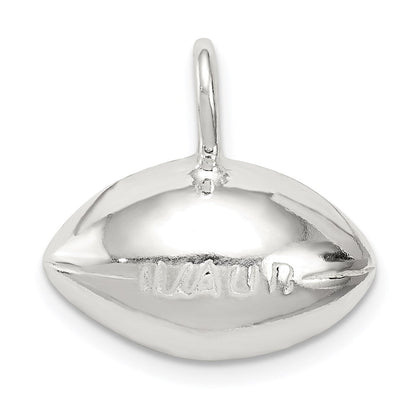 Sterlingsilber Football Charm