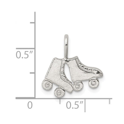 Sterlingsilber Roller Skates Charm