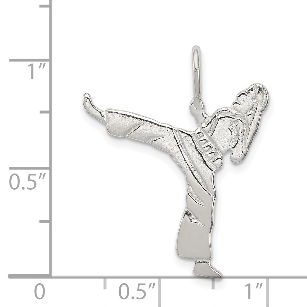 Sterlingsilber Karate Charm