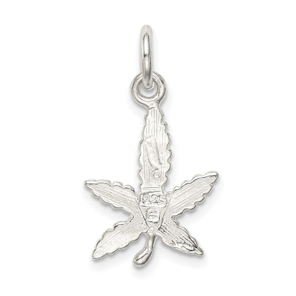 Sterlingsilber Blatt Charm