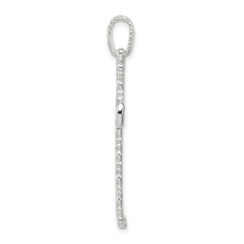 Sterlingsilber Lateinisch Kreuz Charm
