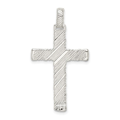Sterlingsilber Lateinisch Kreuz Charm
