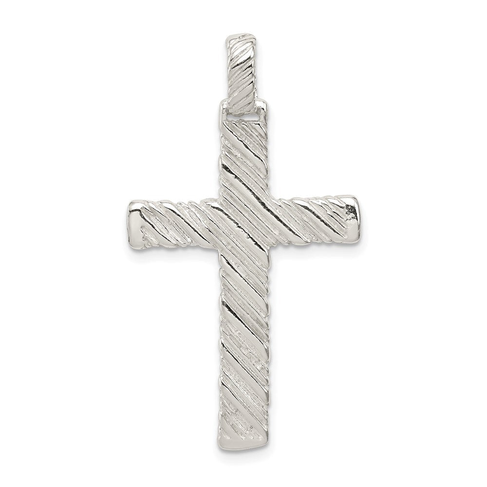 Sterlingsilber Lateinisch Kreuz Charm