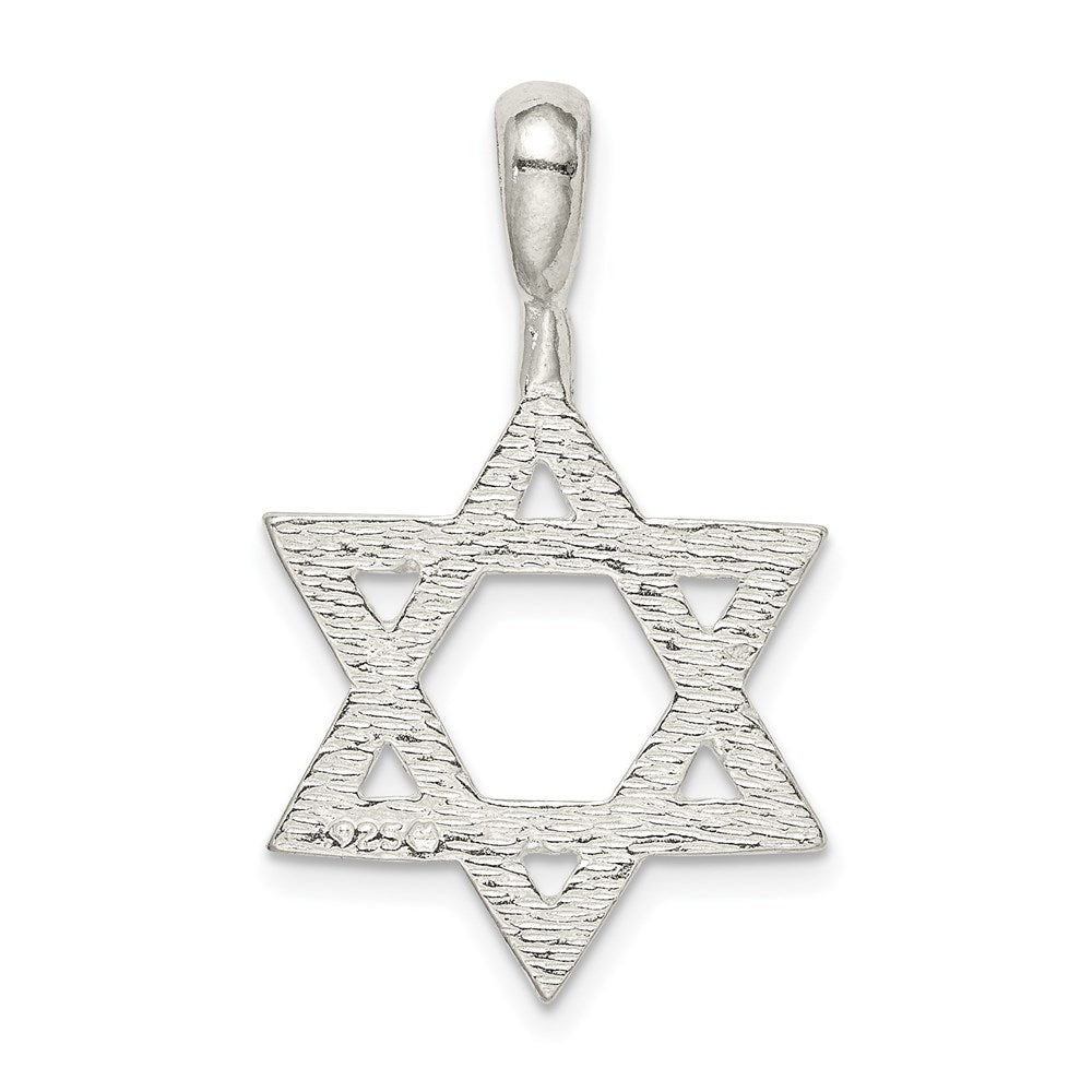Sterlingsilber Stern Of David Charm