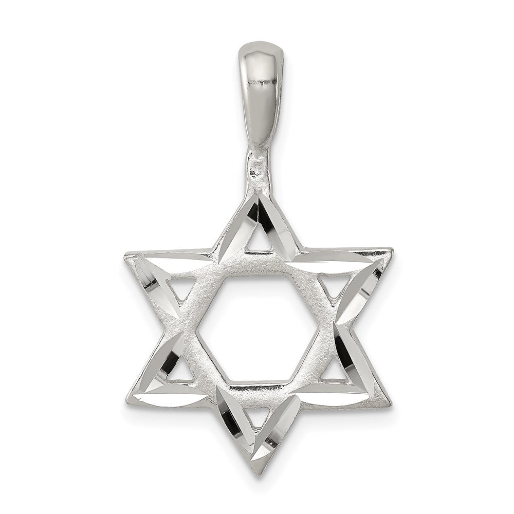 Sterlingsilber Stern Of David Charm