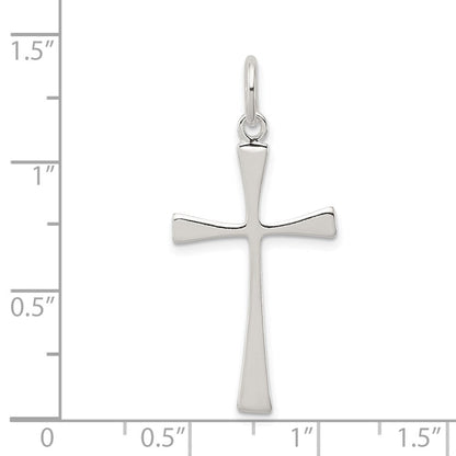 Sterlingsilber Kreuz Charm