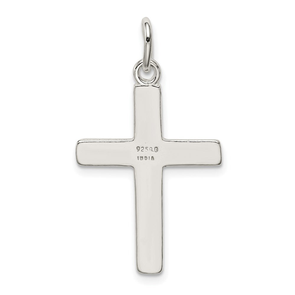Sterlingsilber Kreuz Charm