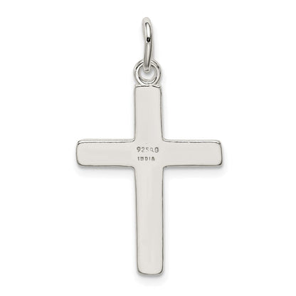 Sterlingsilber Kreuz Charm