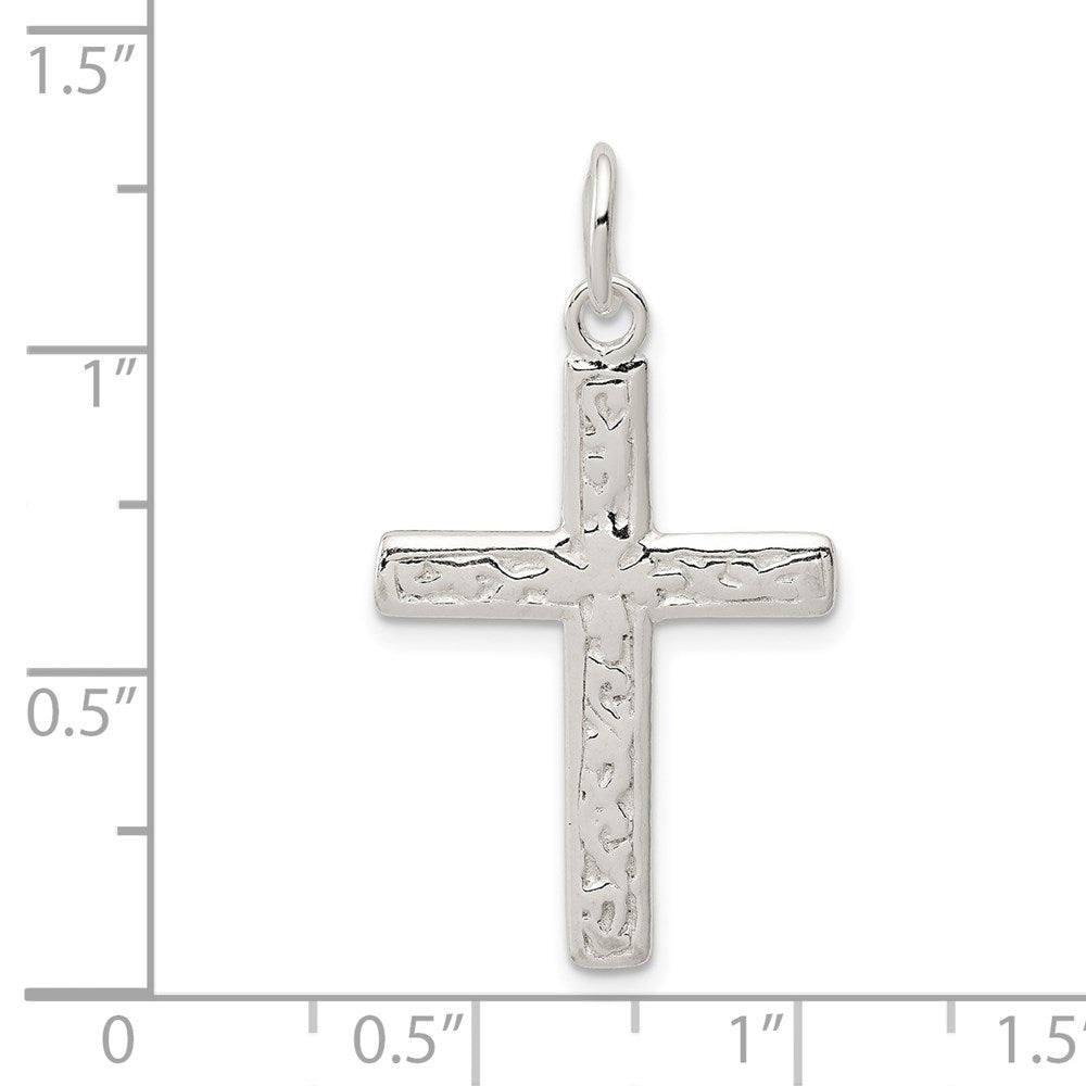 Sterlingsilber Kreuz Charm