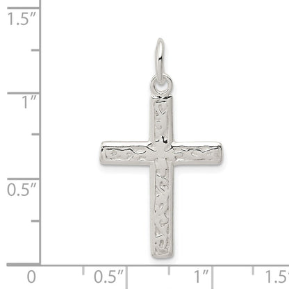 Sterlingsilber Kreuz Charm
